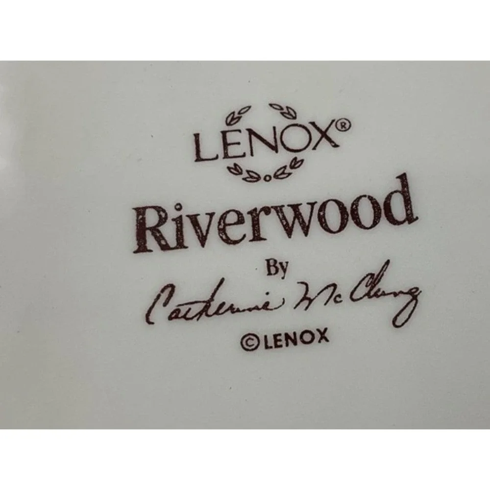 Lenox Riverwood by Catherine McClung Ceramic Fish Pitcher 11-1/2